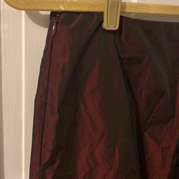 Burberry London burgundy skirt - Picture 3 of 4